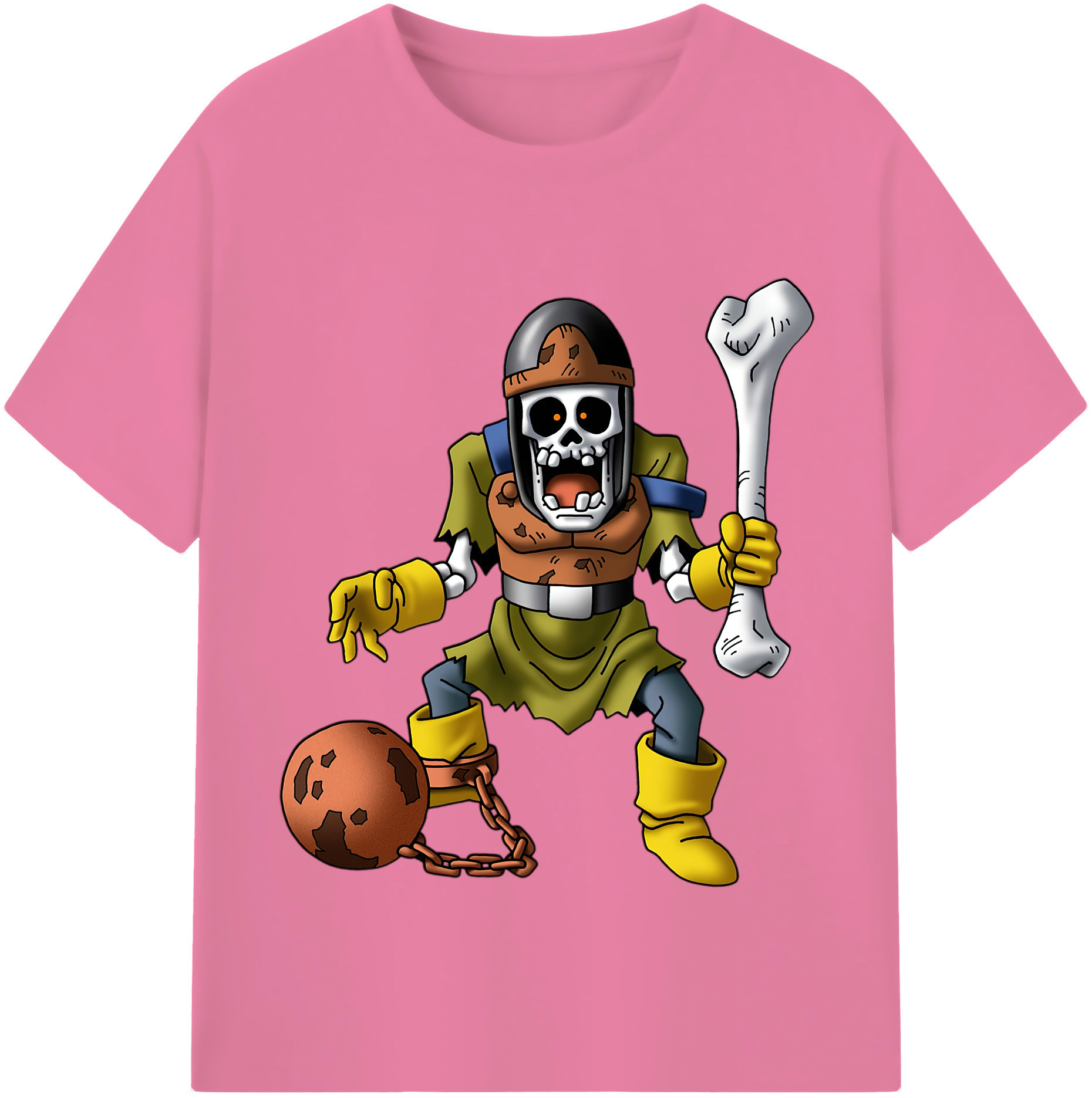 （画像用） ドラゴンクエスト Doragon Kuesuto Dragon Quest 綿100％半袖Tシャツ（フロントプリント）